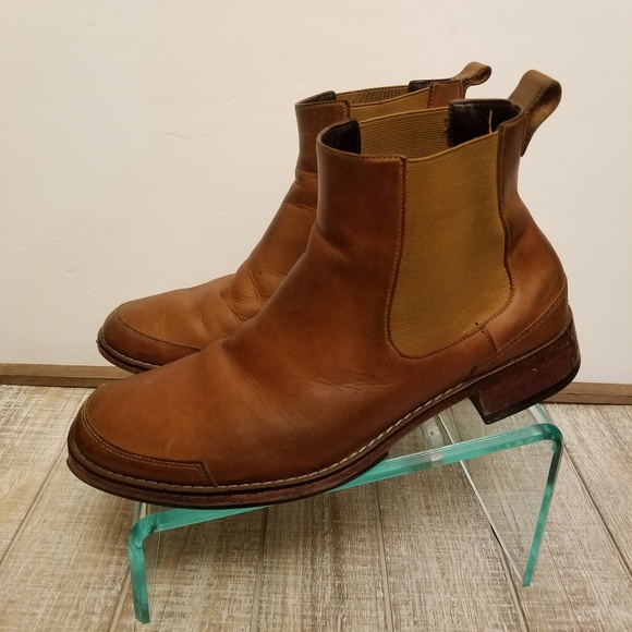 Cole Haan Other - Cole Haan Brown Leather Ankle Boots Size 9